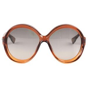 DIOR Bianca 0T517 Oversized Round Sunglasses No Scratches